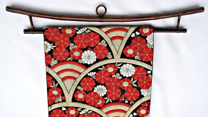 Floral Stripe Design Closet Hanger Organizer Japanese Asian - Etsy